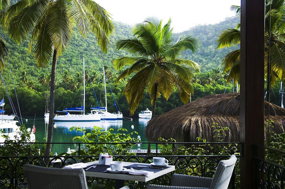 Marigot Bay Resort And Marina Restaurante foto