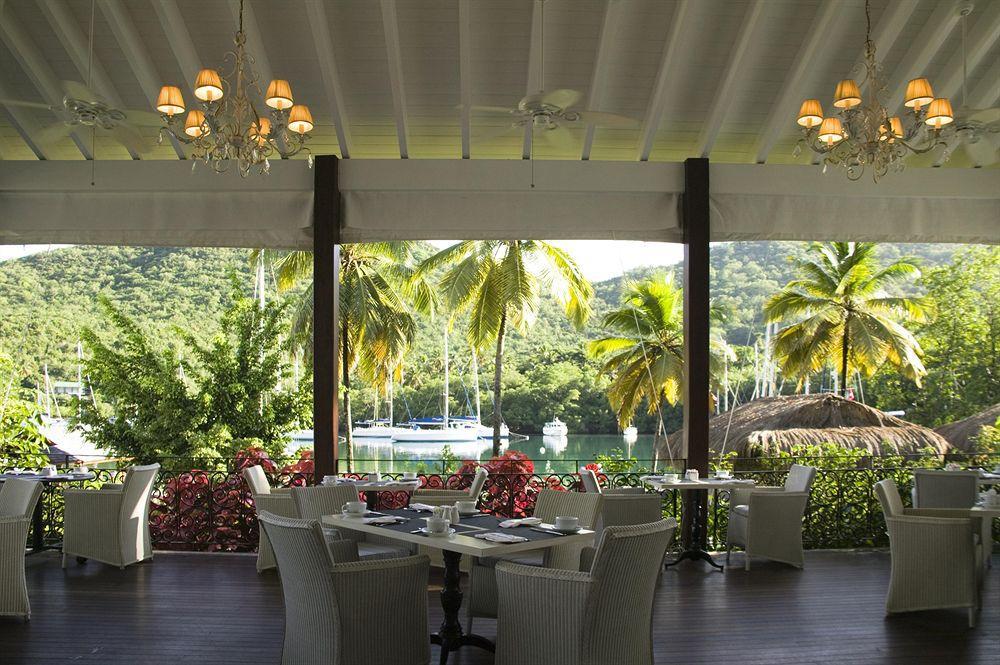 Marigot Bay Resort And Marina Restaurante foto