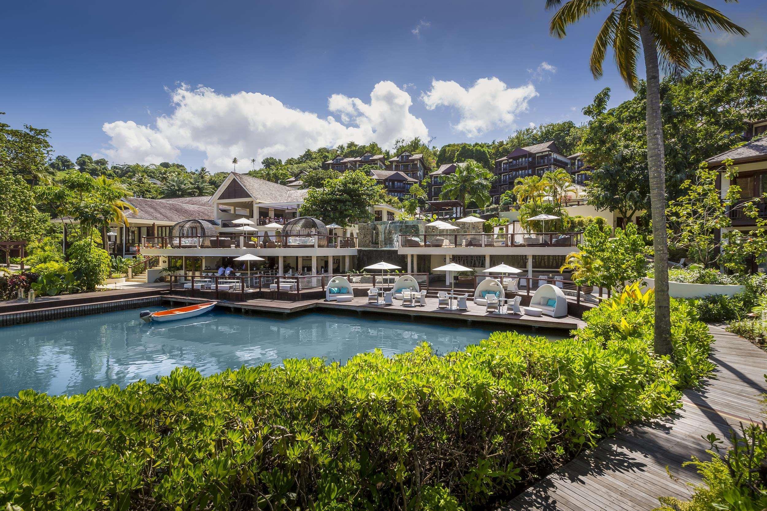 Marigot Bay Resort And Marina Exterior foto